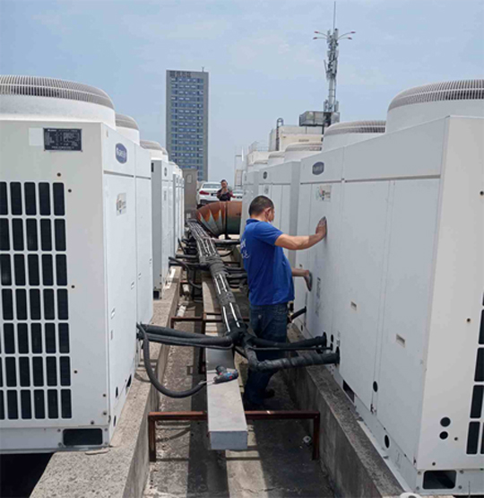 肥西中央空调制热和不制冷系统维修方法